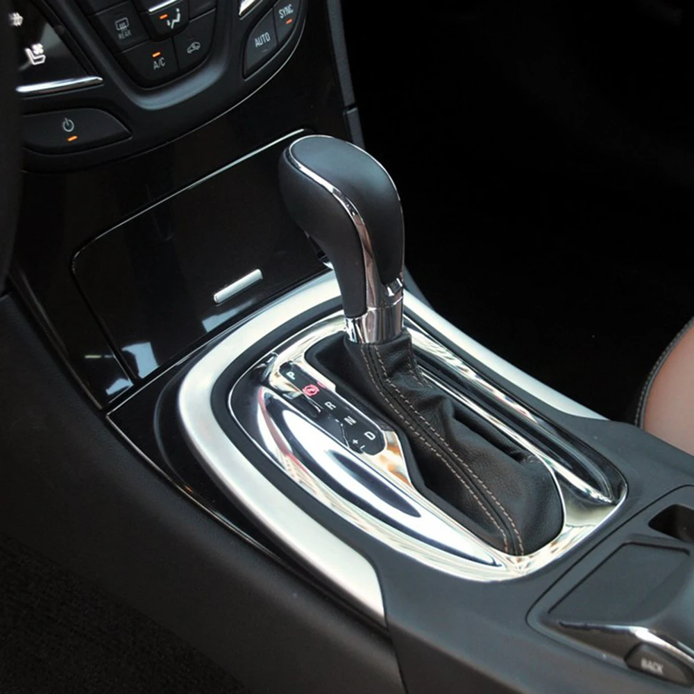 Shift knob Car Gear Shift Knob AT Gear Shift Shifter Lever Knob For Opel Vauxhall Astra J 2009 2010 2011 2012 2013 2014 2015 Color Name : Black