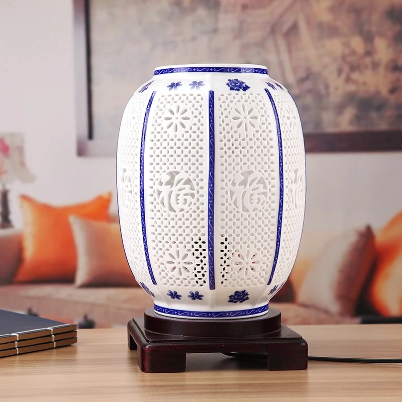 Bedroom vintage table lamp china living room Table Lamp for wedding decoration bedside lamp table (1)
