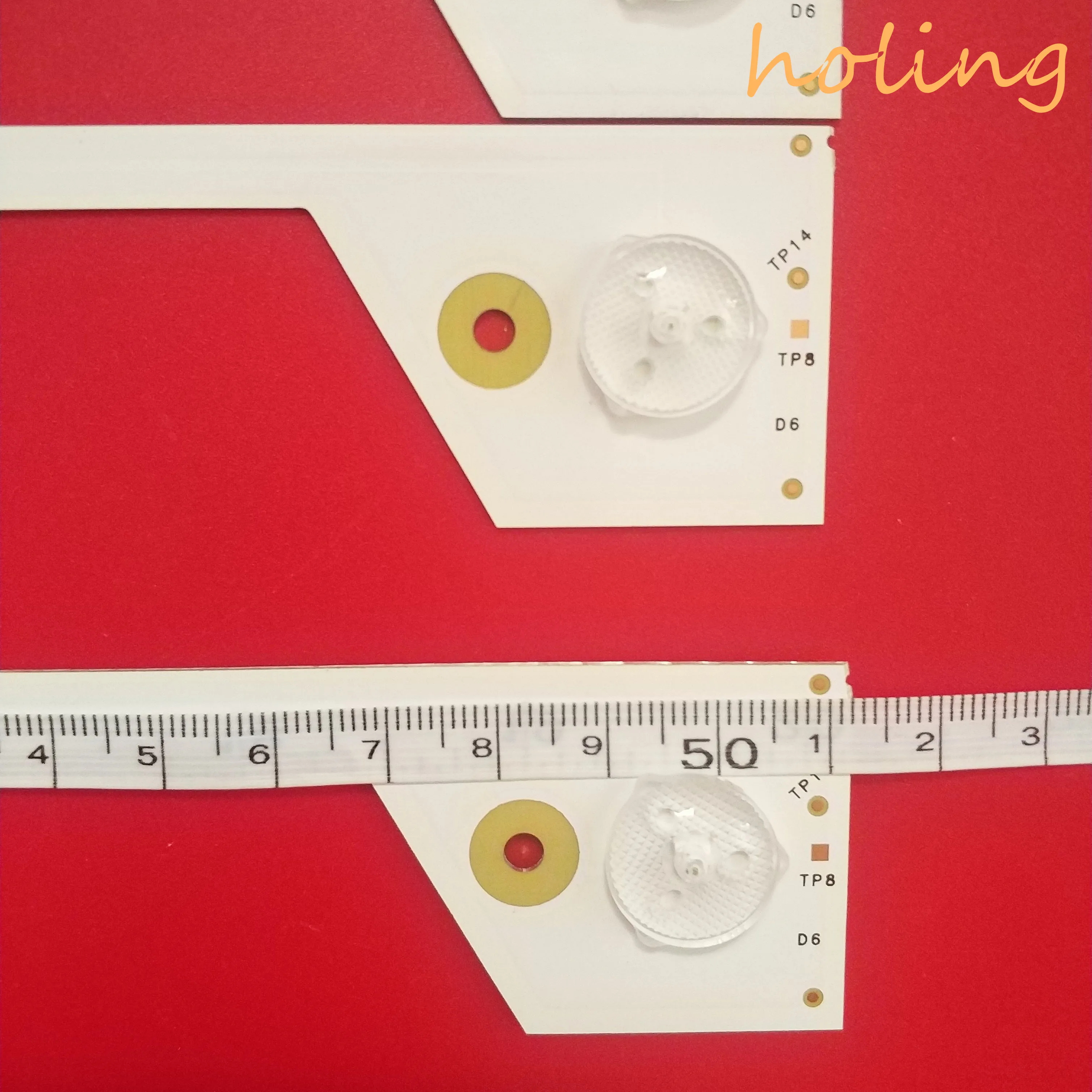 LED Backlight strip 6 lamps For 50" T C L D50A620U L50E580A-VD L50E5800A-UD Light Bar TMT-50E5800-8X6-3030C 4C-LB5006-YH2
