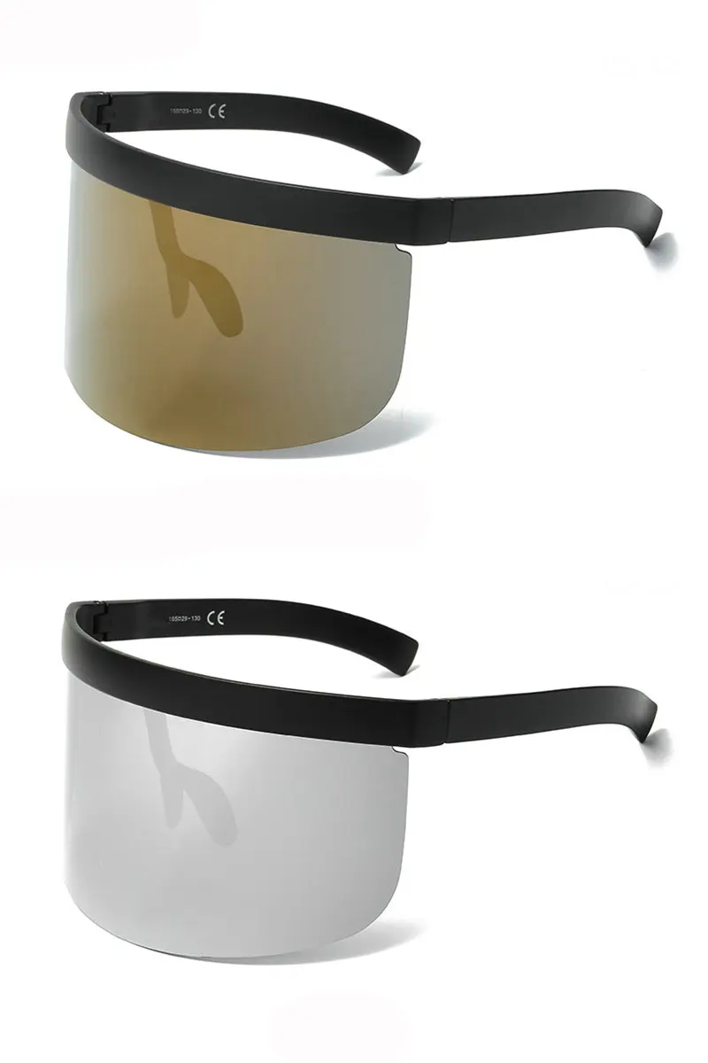 Новые солнцезащитные очки оверсайз wo мужские солнцезащитные очки большие отражающие солнцезащитные очки ветрозащитные мужские солнцезащитные очки ретро квадратные очки без оправы FML