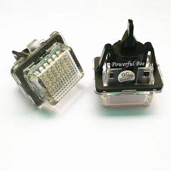 

2x LED license plate lamp lights white CANBUS for BenZ E-Class W212 (E250 E300 E350 E500 E550 E63 AMG) S212 C207 2010-12 car