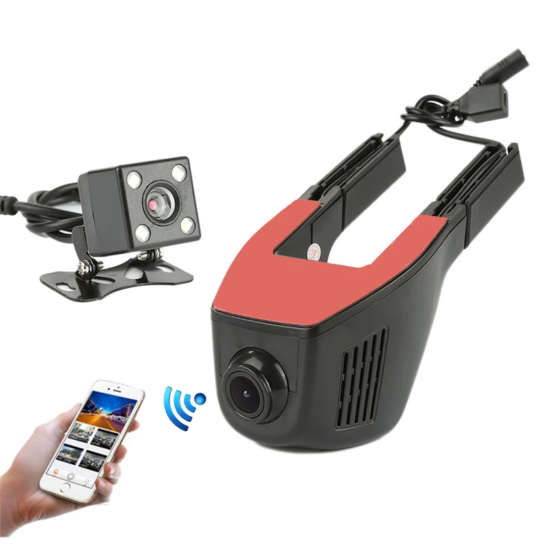 Новый оригинальный Автомобильный видеорегистратор Full HD 1080P Wifi с функцией ночного