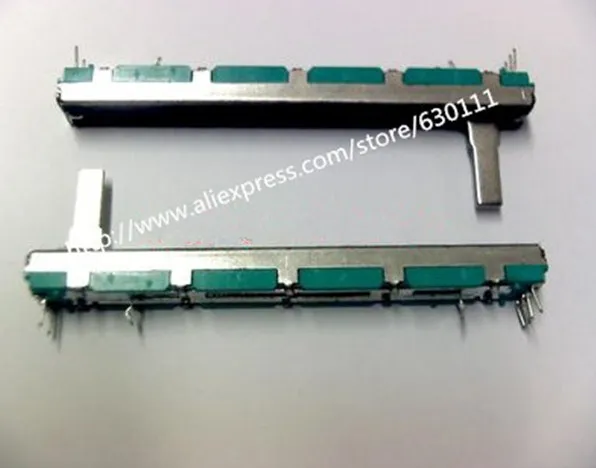 60 мм fader смеситель двойной B10K b10K * 2 потенциометр громкости для DJM 400 500 600 800 |
