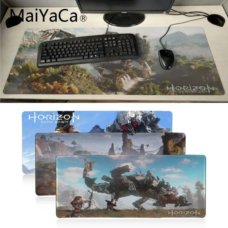 

Maiyaca Horizon zero dawn Laptop Gaming Mice Mousepad Gaming Mouse Pad Gamer Game Mouse pad Anime Mousepad mat Speed Version