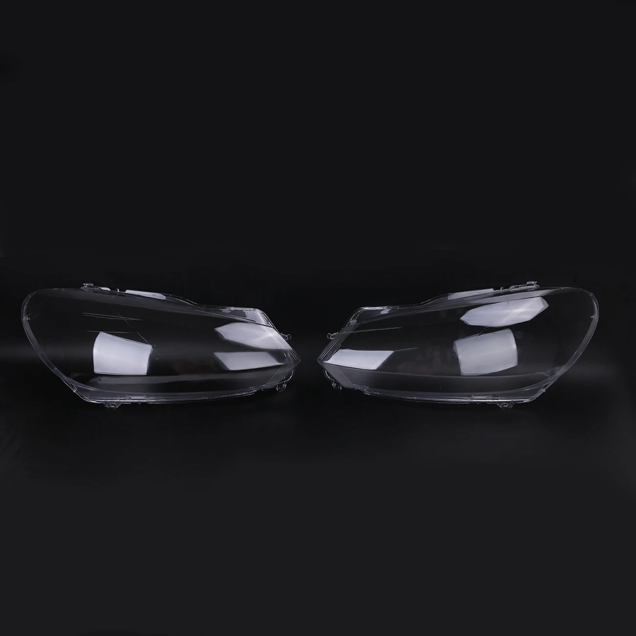 

1 Pair Transparent Clear Housing Headlights Lamps Lense Shell Cover For VW Golf 6 MK6 GTI TDI 2010 - 2013 Car Styling //