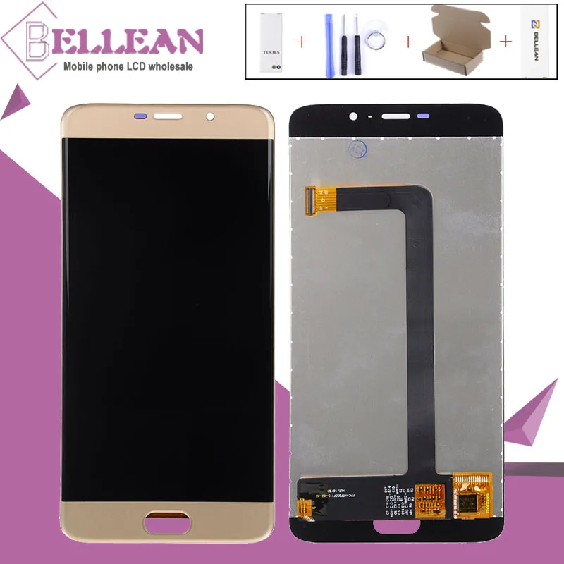 Запасная часть для ЖК экрана HH S7 Elephone дисплей с сенсорной панелью экран