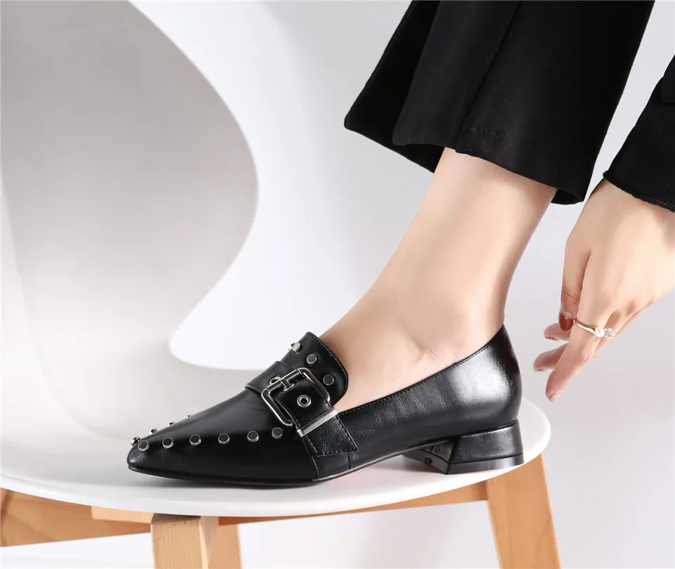 Woman Rivet Loafers (18)