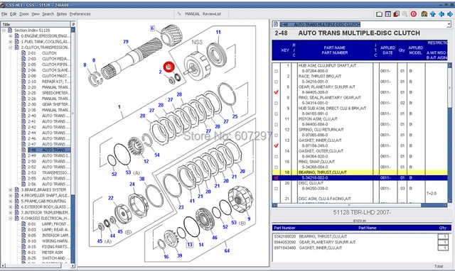 For Isuzu CSS 2016 Spare parts catalog for AUV, BUSES, PICKUP, SUV ... For Isuzu CSS 2016 Spare parts catalog for AUV, BUSES, PICKUP, SUV ...