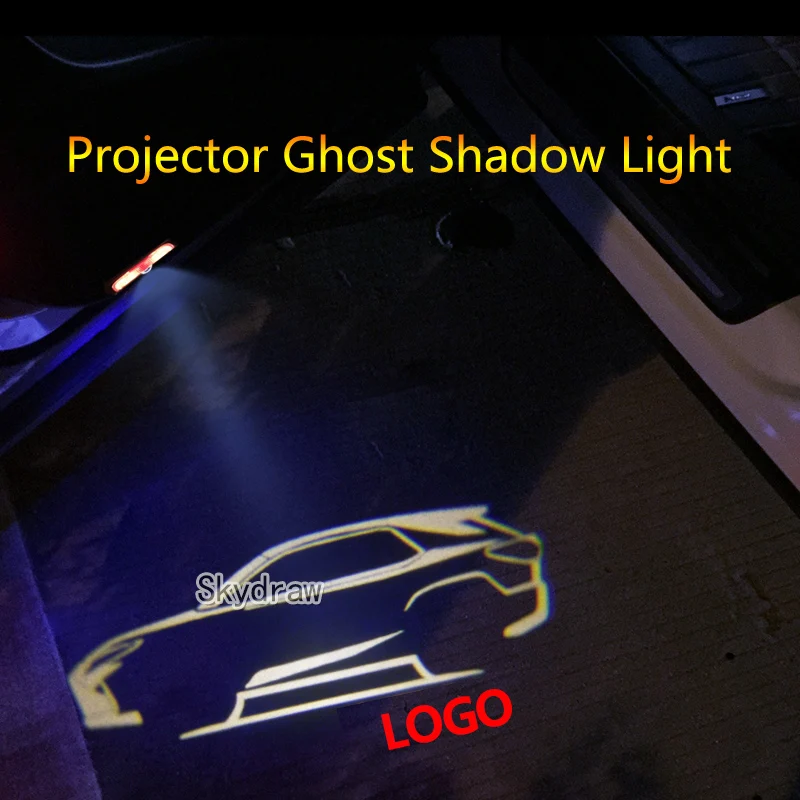 2 шт. светодиодная дверная предупреждающая лампа для LEXUS RX 300 350 400 450 (2007 2019