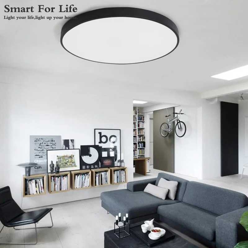 

4PCS Fanlive Nordic ceiling lamp led ultra-thin round simple living room living room lamp 470 balconies aisle lamps