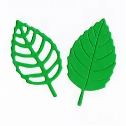 Весенние зеленые листья резки металла умирает для изготовление бумажных карточек фото альбом Скрапбукинг Декор тиснение Крафтовая