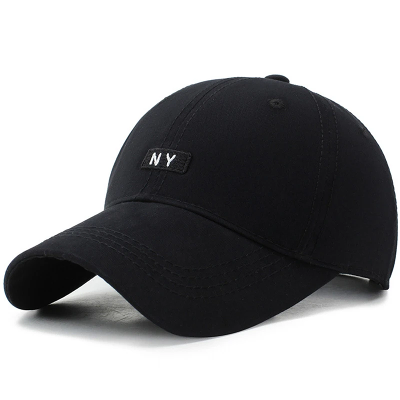 

2019 Cotton NY Letters Baseball Cap Snapback Hat For Men Women Sun Hat Bone Gorras NY Dad Hats Summer Cap