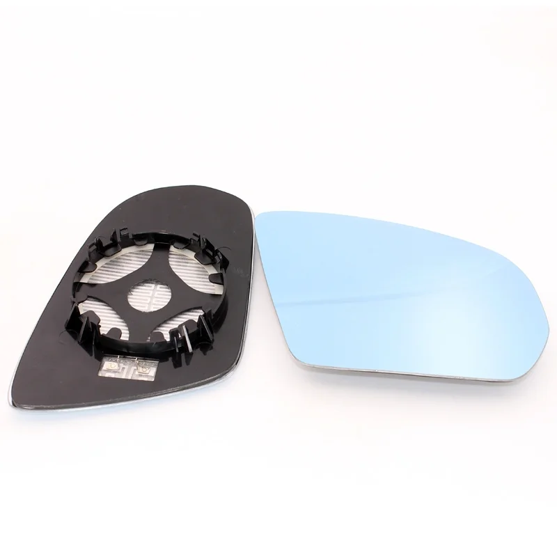 Landsounds Wide View Auto Dimming Rear View Mirror Blue Mirror Glass with LED Turn Indicator for