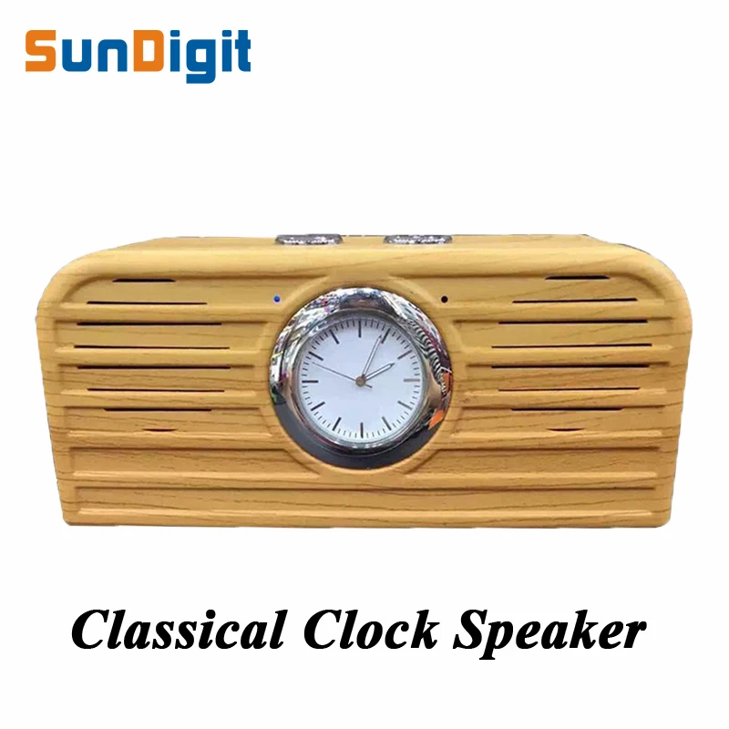 SunDigit Light Clock Lamp Bluetooth Speaker High Quality Sound Wireless