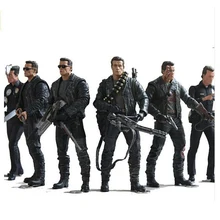 NECA Терминатор 2 фигурка T-800/T-1000 ПВХ фигурка игрушка модель игрушки 7 типов 18 см