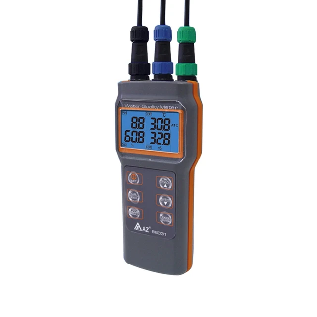 Testeur De Qualité De L'eau Multi-paramètre Multi-paramètre Multi-paramètre  Compteur IP67 Digital LCD Qualité De La Qualité De L'eau PH / TDS / EC /