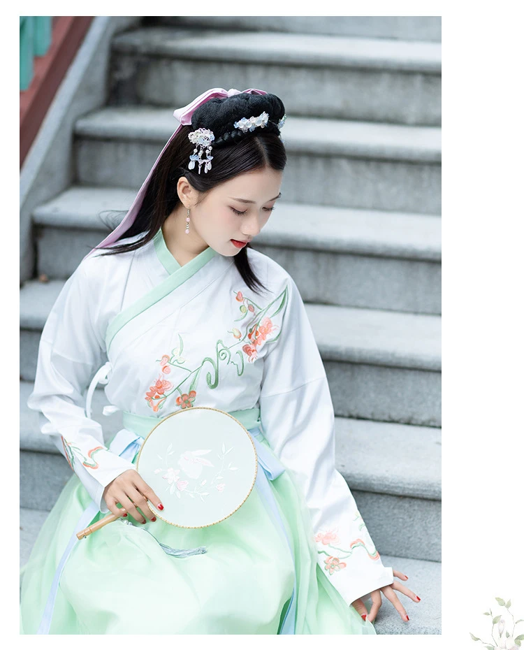 Hanfu китайские танцевальные костюмы Весенний костюм ханьфу Древний китайский костюм hanfu Женская традиционная китайская одежда для женщин