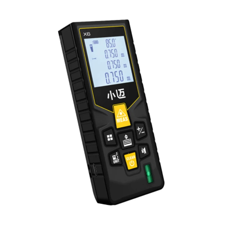 Mileseey Mini Rangefinder Digital laser distance Meter laser Tape measure Diastimeter tool 100M/80M/60M-40M Laser Rangefinder