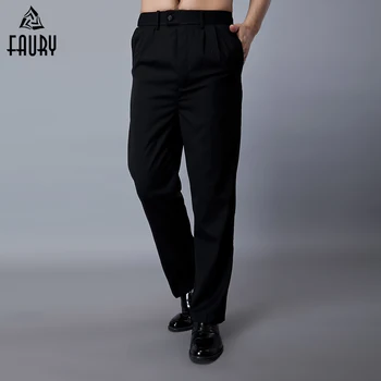 

S-6XL New Arrival Restaurant Kitchen Food Service Bakery Coffee Shop Work Wear Pants Men Waiter Cook Pants Trousers Wholesale
