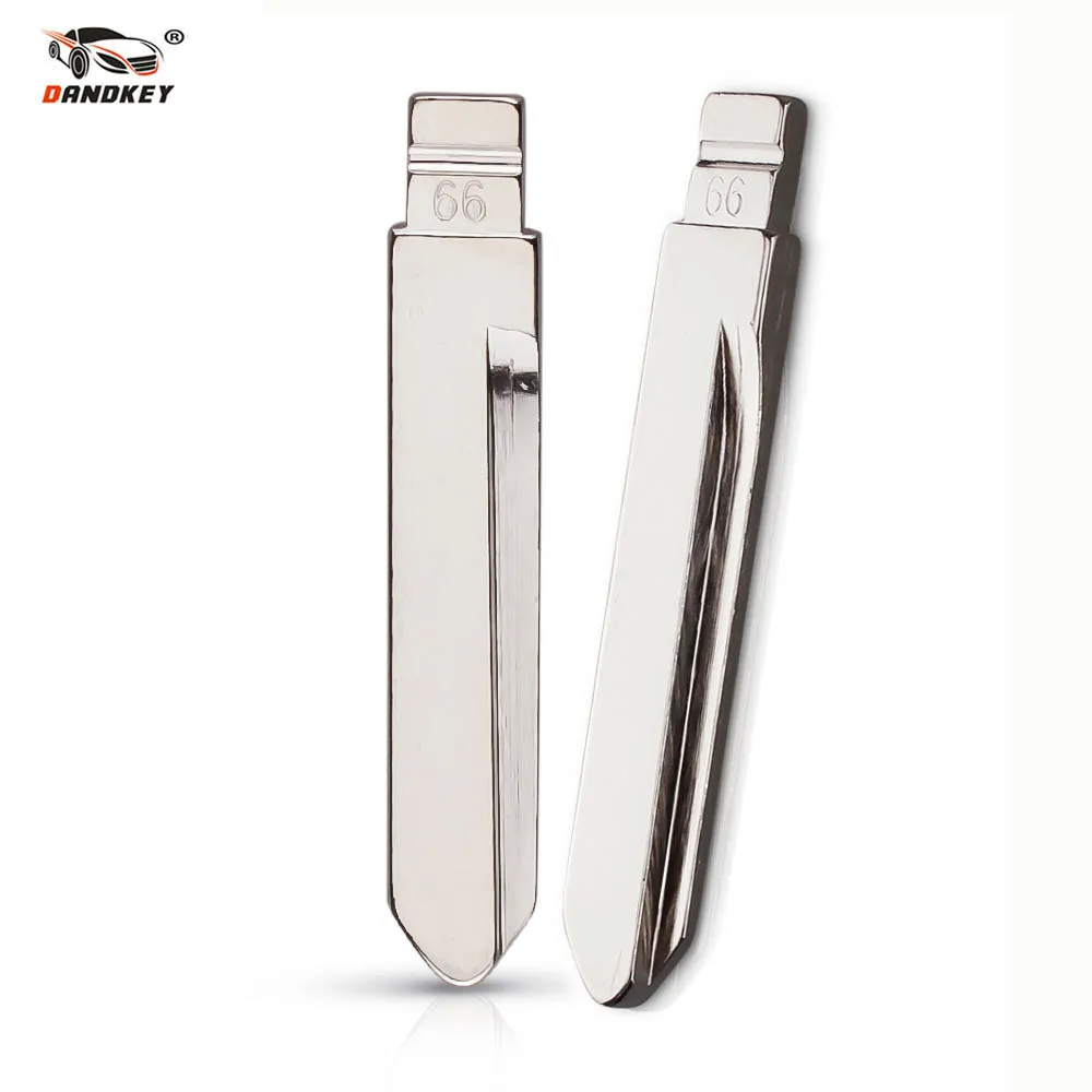 Dandkey #66 Metal Blank Uncut Flip Remote Key Blade Type 66# For BYD F0 NO.66 Fob Replacement | Автомобили и мотоциклы