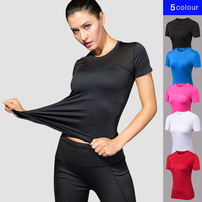 

2019 Womens Yoga Tops Quick Dry Fitness Sports Sleeveless T Shirt Solid Gym Running Tops Slim Yoga Shirt black fitness clothing