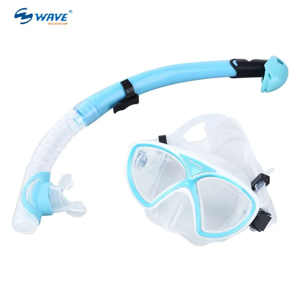 High Quality Diving Masks Swimming Protective Goggles 3 Colors Wave Kid