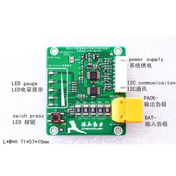 

1-30 string 3.7V lithium cobalt oxide multi-string lithium battery protection board BMS fuel gauge BQ34Z100 for solar systems
