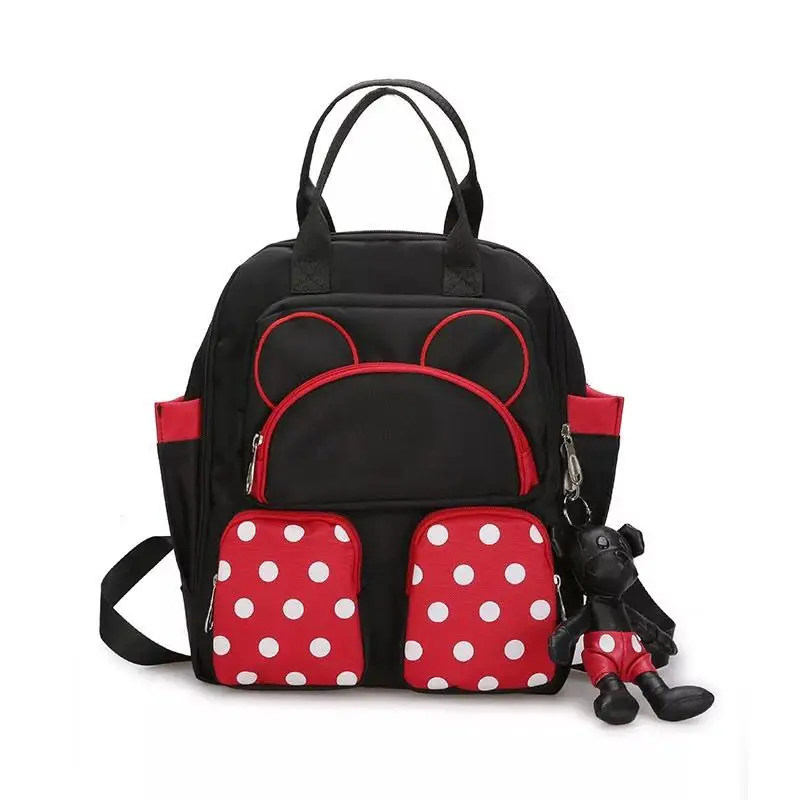 

2019 new fashion women's Mickey backpack high quality youth canvas backpack female student shoulder bag backpack mochila
