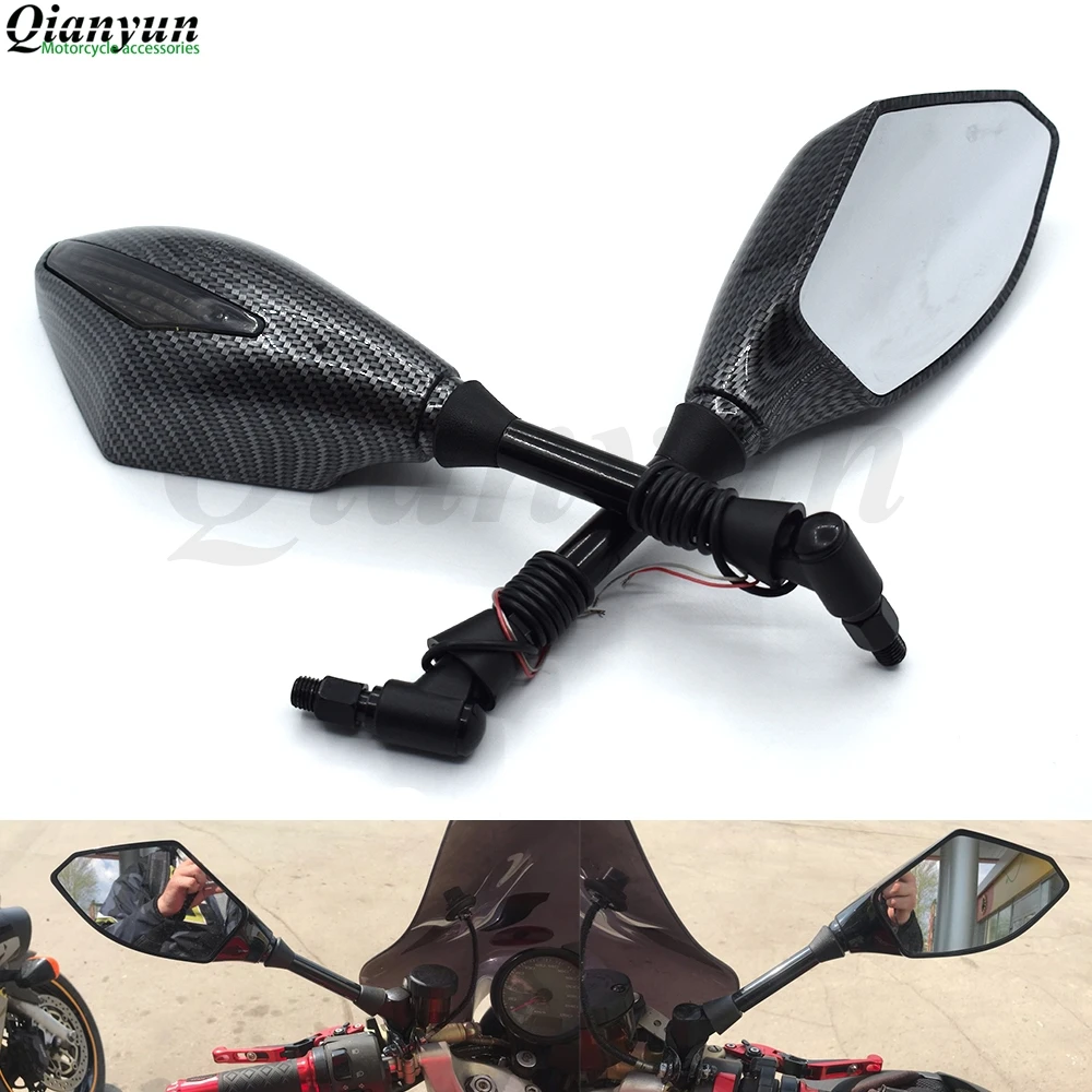 

Universal motorcycle LED turn signal rear view mirror turn signal indicator For KTM RC8 RC8R 1290 Super Duke R 990 SuperDuke 690