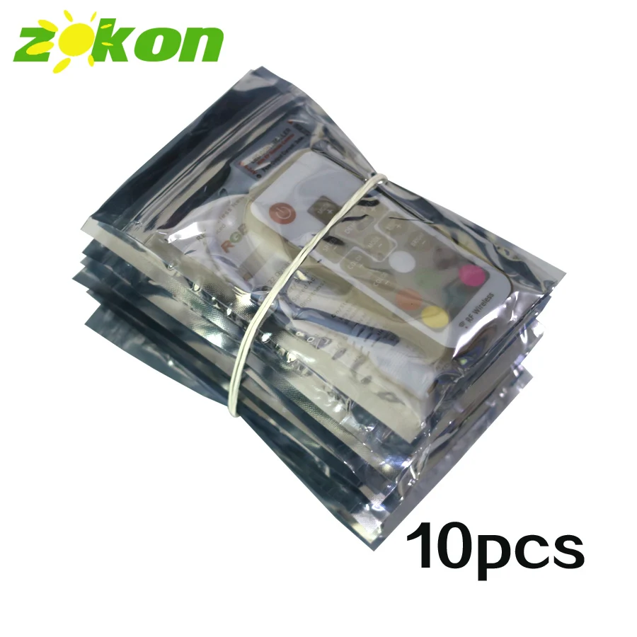 10 комплектов мини RF RGB Led контроллер 12 в беспроводной 3 канала 17 клавишный пульт