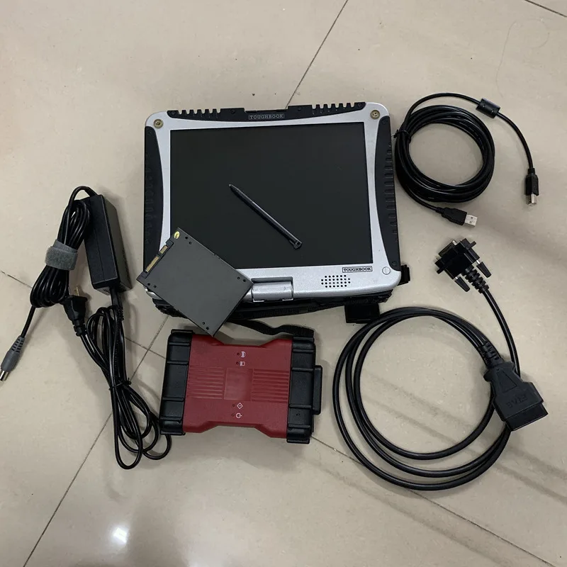 

VCM2 OBDII Scanner VCMII Support Vehicles IDS Vcm 2 Full Chip Car Diagnostic Tool For F-ord for Ma-zda with cf-19 Laptop ssd