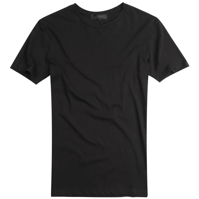 Buy 2017 Spring Mens Fashion T Shirts solid Gray Green