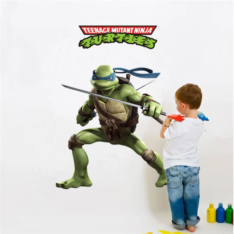 3d Wall Sticker Kids Room Removable Wallpaper Baby Diy Ninja Turtle Cartoon Self Adhesive Wallpaper Roll Sticker Papel De Parede Papel De Parede De Paredepapel De Aliexpress 3d Wall Sticker Kids Room Removable Wallpaper Baby Diy Ninja Turtle Cartoon Self Adhesive Wallpaper Roll Sticker Papel De Parede Papel De Parede De Paredepapel De Aliexpress