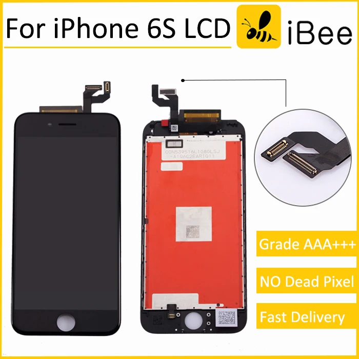 Prix pour 10 pcs bonne qualité pour iphone 6s lcd écran avec tactile digitizer assemblée d'affichage remplacement blanc noir livraison dhl Prix pour 10 pcs bonne qualité pour iphone 6s lcd écran avec tactile digitizer assemblée d'affichage remplacement blanc noir livraison dhl