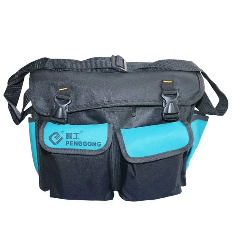

2019 New Portable Hardware Toolkit Shoulderbag Oxford Cloth Organize Storage Pouch Portable Electrician Worker Use Tool DIY