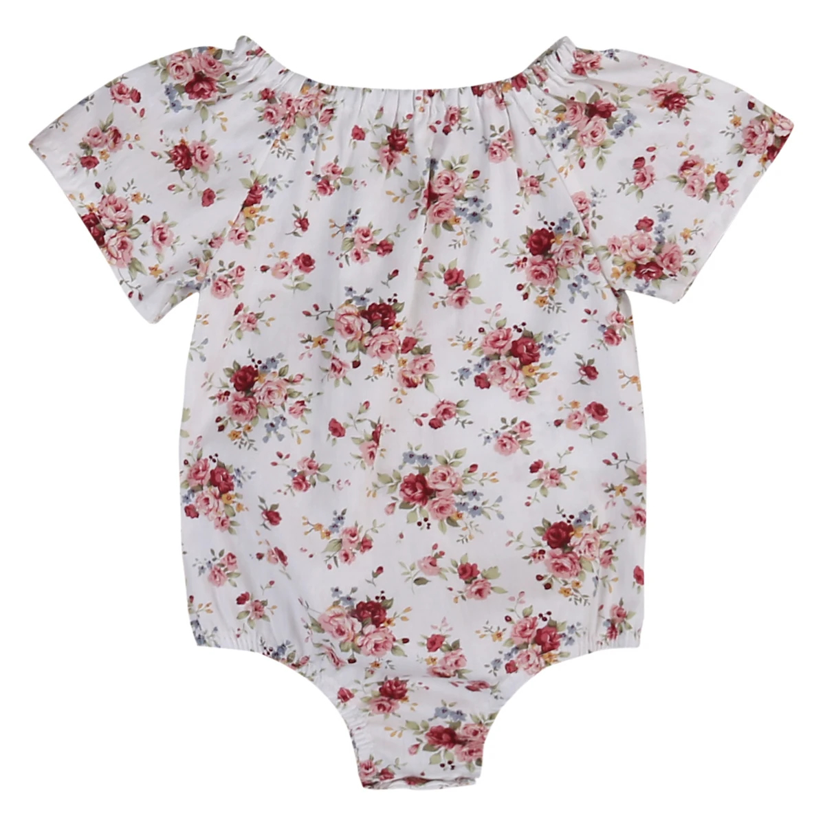 2017 Babies Summer Floral Bodysuits Cute Newborn Baby Girls Flower
