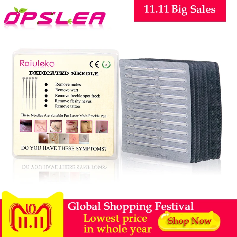 

Dedicated Fine Needles For Mole Removal Sweep Plasma Pen Micro Mole Tattoo Warts Freckle Removal Beauty Device Accessories