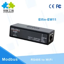 RS232 RS485 to WiFi Serial Port Server Module Wireless Networking Smallest Devices Support TCP IP Telnet Modbus Protocol Q215