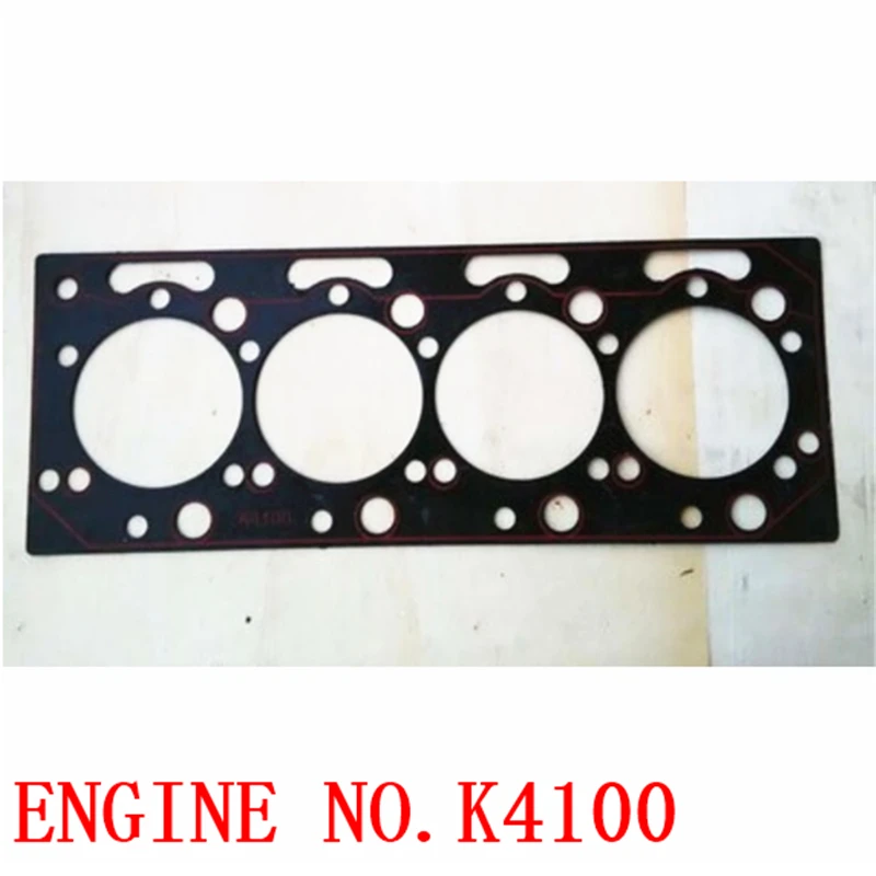 2pcs K4100d K4100 Diesel Engine Gasketcylinder Head Gasket For