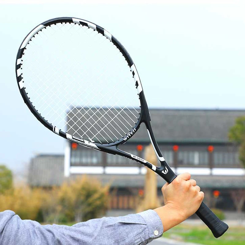 المهنية الكربون الألياف تنس مضرب سلسلة 58 £ مضرب التدريب مضارب الرياضة تنس مضارب Tennisracket حقيبة الرجال النساء