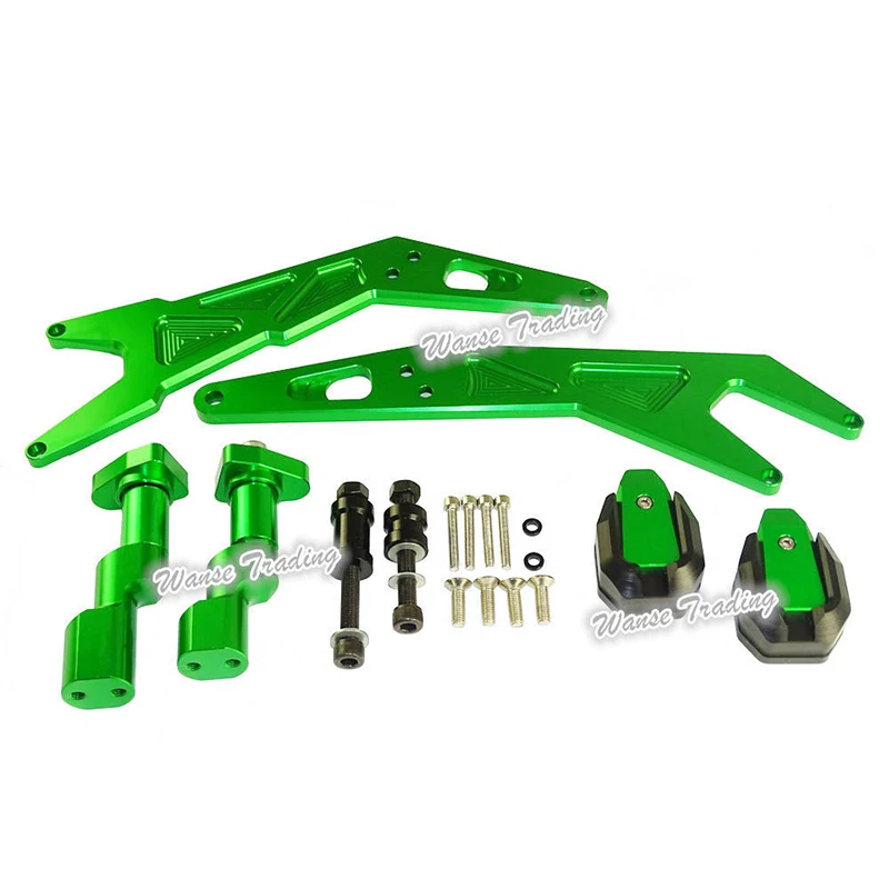 Рама мотоцикла Слайдеры протектор бампер Pad для Kawasaki Ninja 250 300 300R ZX250R ZX300R EX250 EX300 2013