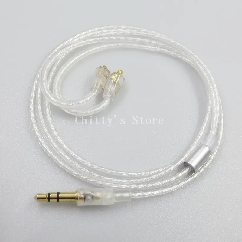 headphone upgrade line mmcx interface se215 se535 w40 ue900 about 65cm