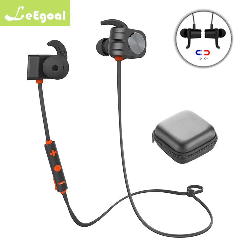 Магнитные Bluetooth-наушники Беспроводная гарнитура с микрофоном для iPhone Xiaomi Samsung