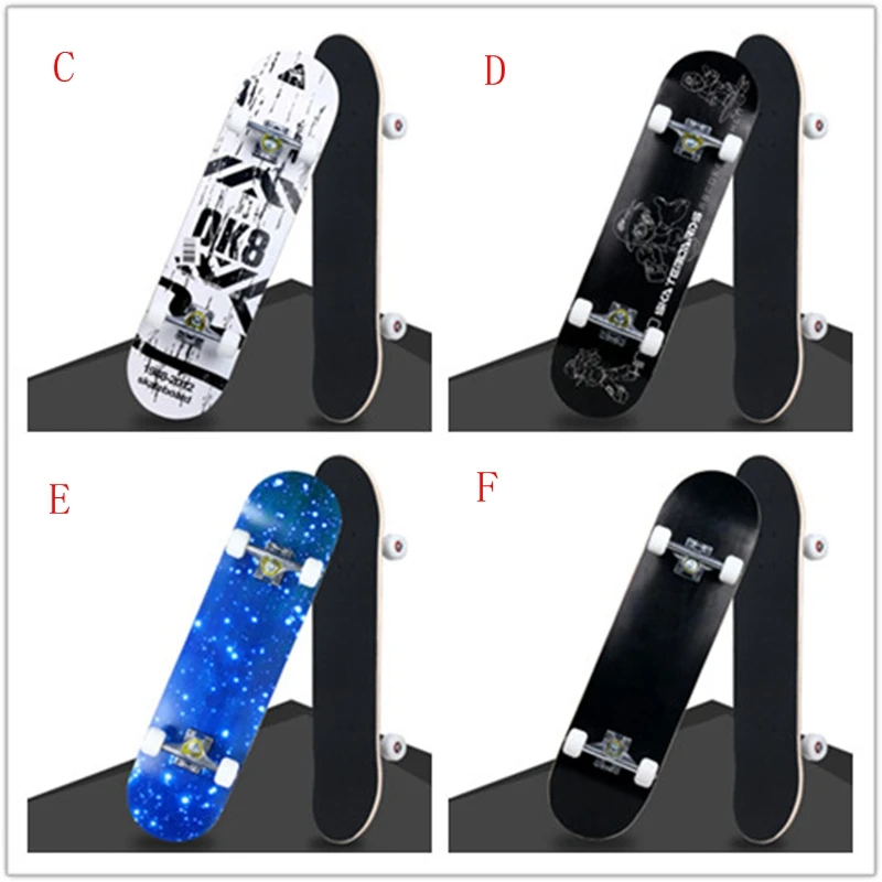 Бесплатная доставка скейтборд для начинающих и детей 80*20|skate board|board skatechild skate board |