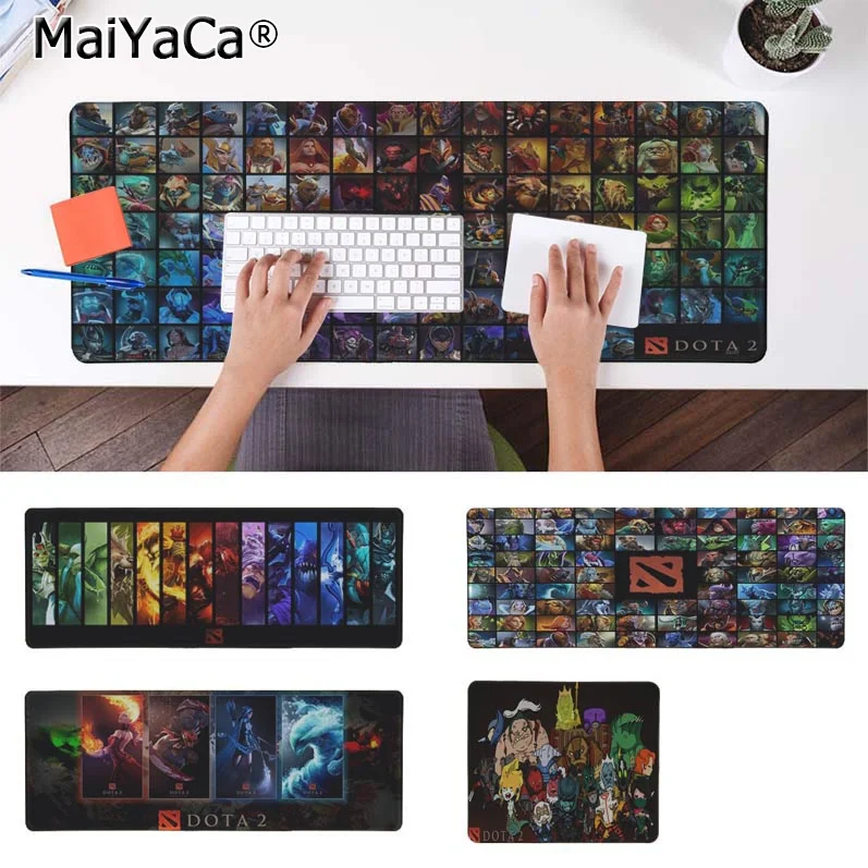 

MaiYaCa Top Quality love DOTA 2 Rubber Mouse Durable Desktop Mousepad Free Shipping Large Mouse Pad Keyboards Mat
