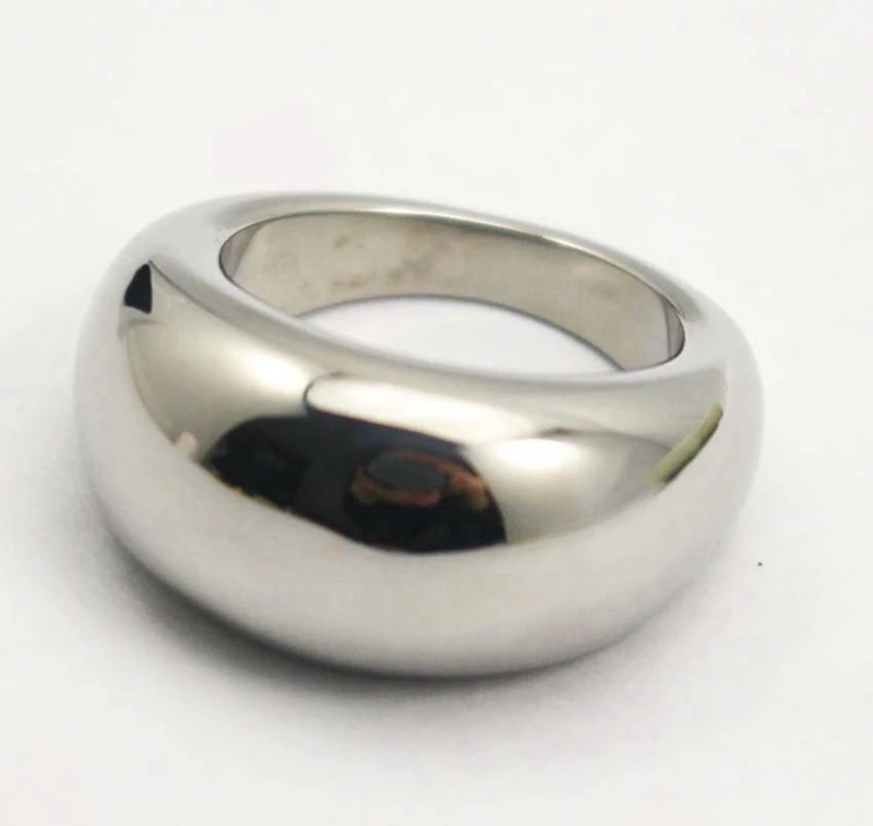 New Fashion Accessories Jewelry 316L Stainless Steel Ring Shiny High