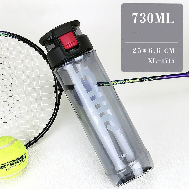 Grey JOUDOO 730 мл, бутылка для воды, Спортивная, My Drink, портативная, для улицы, бутылки для воды, портативная, герметичная, для путешествий, альпинизма 35 - Цвет: Grey