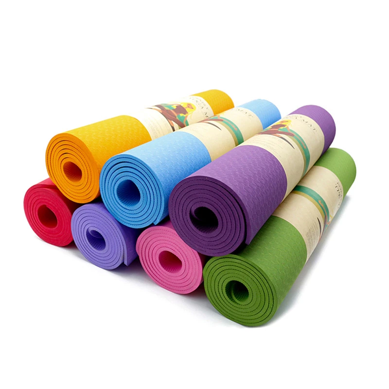 NBR Non-slip Yoga Mats For Fitness Tasteless Brand Pilate Mat Gym Exercise Sport