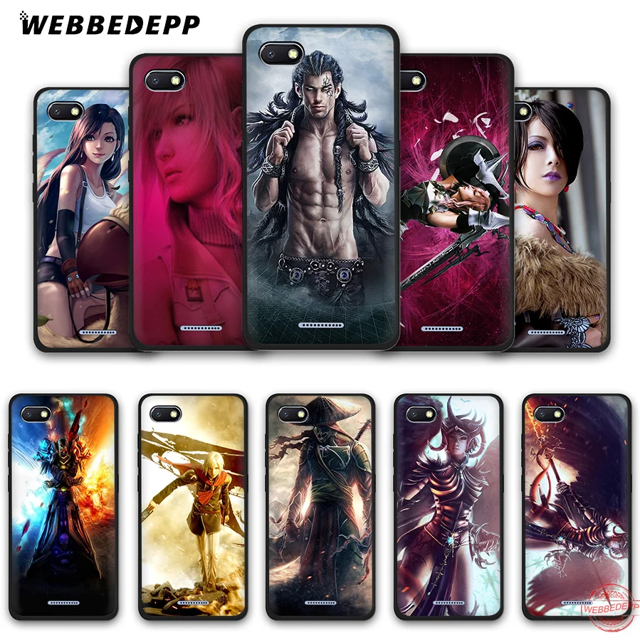 WEBBEDEPP The Final Fantasy Soft Phone Case for Redmi Note 8 7 6 5 Pro 4A 5A 6A 4X Plus S2 Go Cases | Мобильные телефоны и