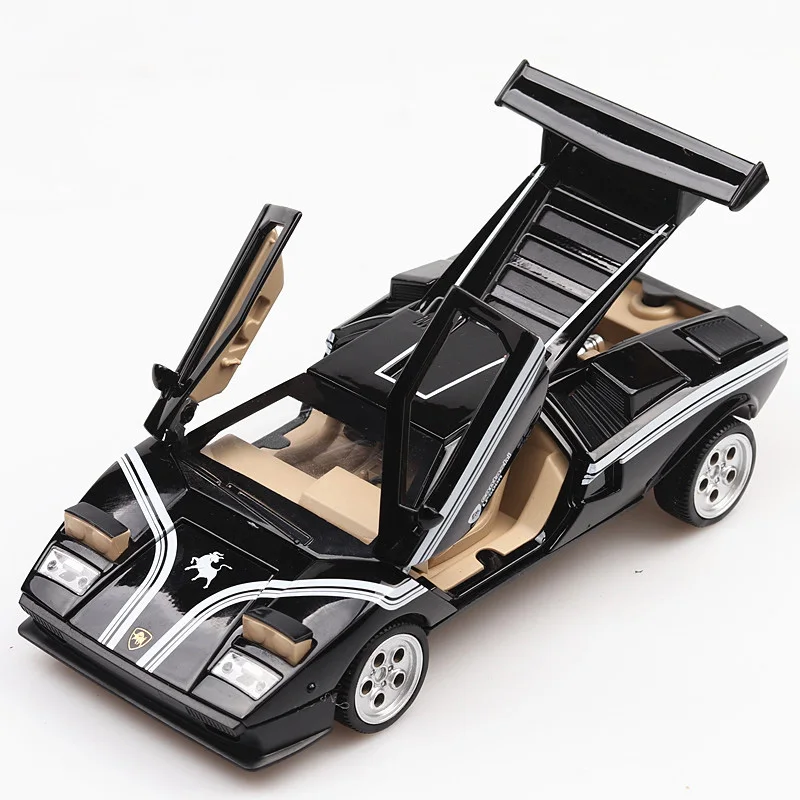 1:32 винтажные LP Countach ножницы дверь литая модель из сплава игрушечные автомобили
